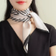 Picture of Small square silk scarf Joker real silk scarves women's spring and autumn thin silk scarf scarf collar headband new.